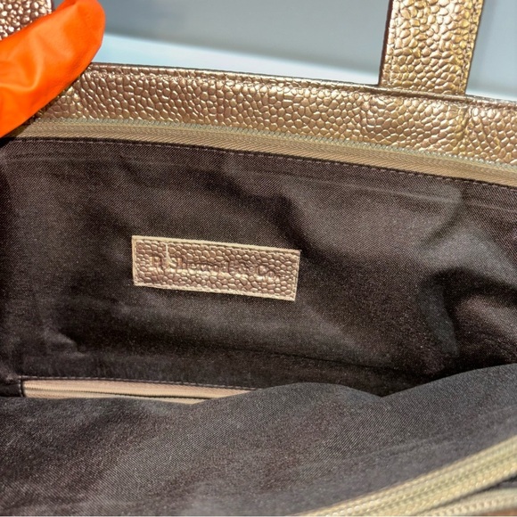 P Sherrod & Co Gold Jennifer Tote - Picture 7 of 11